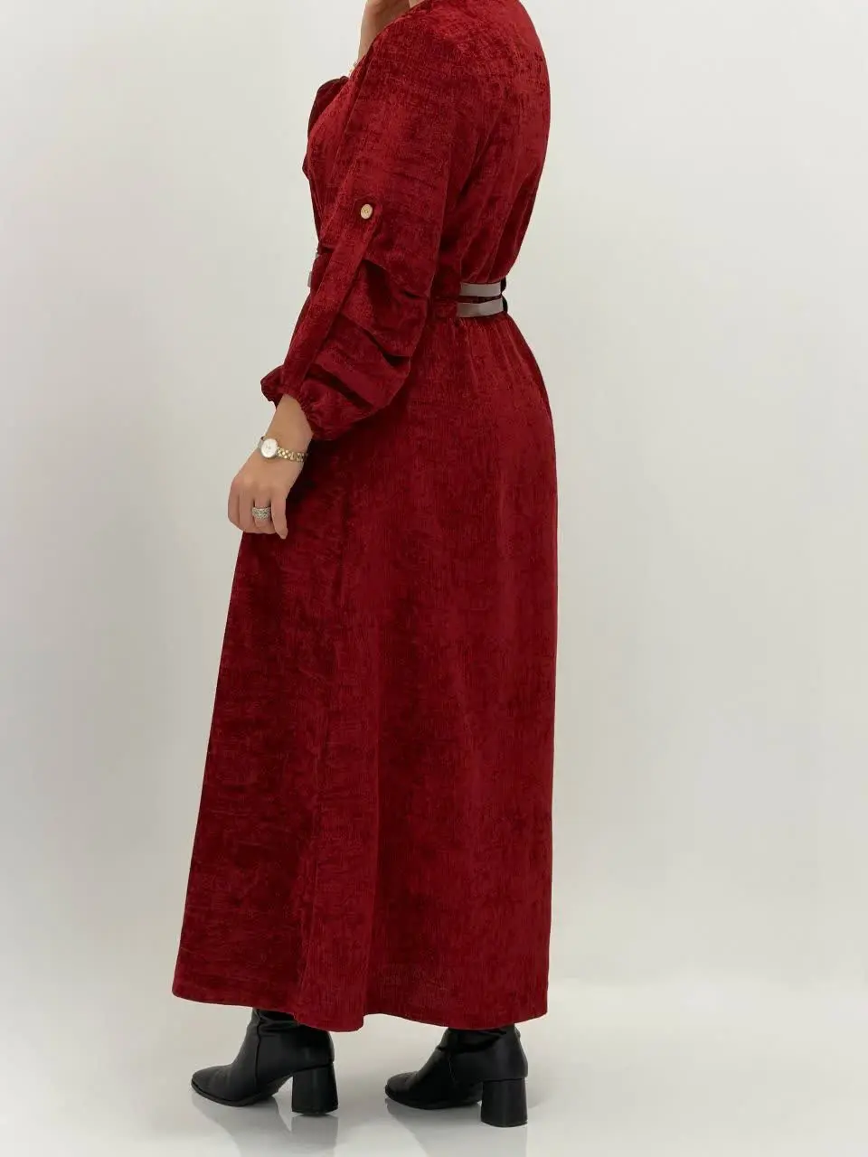 3760-پیراهن مخمل پریناز